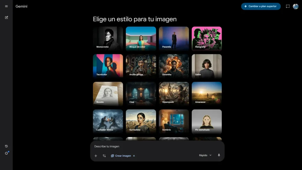 Gemini - Generación de imagen con IA